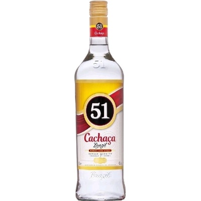 Cachaca 51 Pirassununga 38% 1 l (holá láhev)