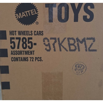Mattel Hot Wheels Sada autíček 5785-97KBMZ 72ks