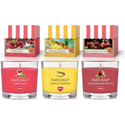 PARFUMIA DELICATES 3 × 55 ml
