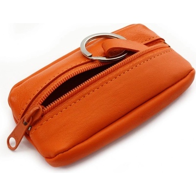 Oranžová kožená se zipovou kapsou 619 2418 84 – Zboží Dáma Oranžová kožená se zipovou kapsou 619 2418 84 – Zboží Dáma