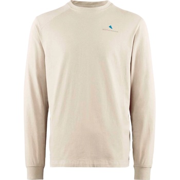 Klättermusen Мъжка тениска Klättermusen Root Logo L/S Tee Longsleeve - Clay (216-8370-0113)