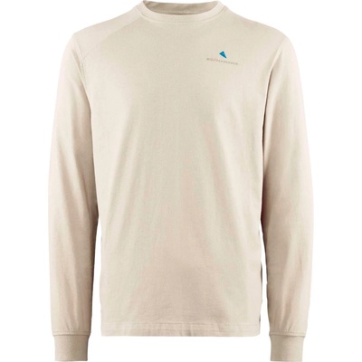 Klättermusen Мъжка тениска Klättermusen Root Logo L/S Tee Longsleeve - Clay (216-8370-0113)
