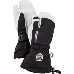 Hestra Детски ръкавици Hestra Kid's Army Leather Heli Ski 3 Finger Gloves - Black - размер 4 (EU) (202-1166-0112)