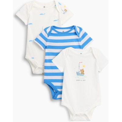 GAP Baby body Brannan Bear 3ks Viacfarebná