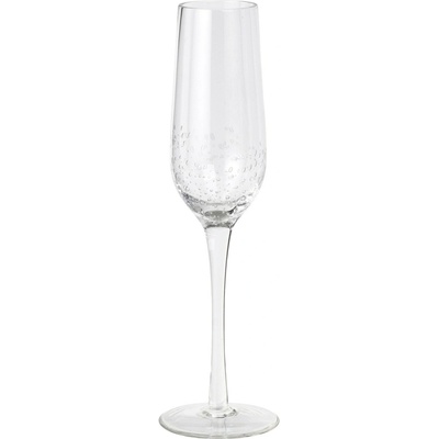 Broste Sklenice na sekt BUBBLE průhledná 200 ml