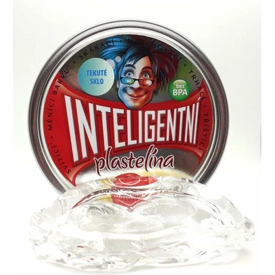 Inteligentní plastelína Tekuté sklo (křišťálová)