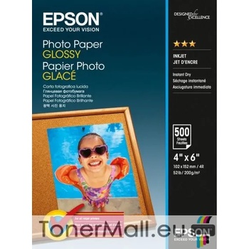 Epson Фотохартия EPSON C13S042549 Glossy 10x15cm 500 sheet
