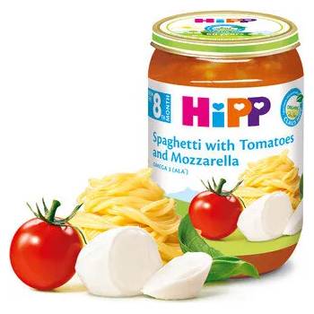 Image 1 of Hipp пюре БИО Спагети с домати и моцарела - 220 г