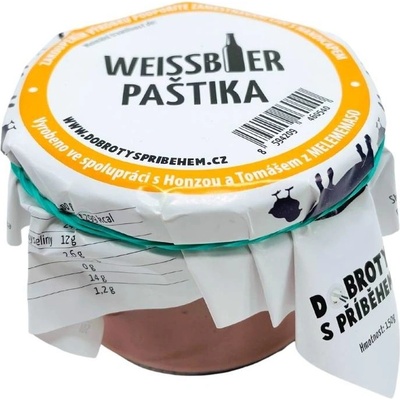 DOBROTY S PŘÍBĚHEM PARTNER Weissbier paštika 140 g