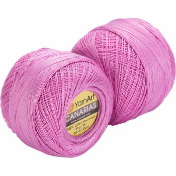 YARNART Canarias 6319 Pink Плетене на една кука прежда (Canarias 6319)