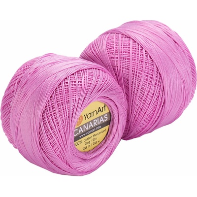 YARNART Canarias 6319 Pink Плетене на една кука прежда (Canarias 6319)