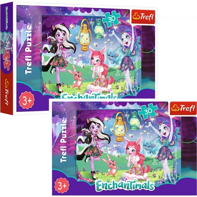Trefl Enchantimals: Magický svět 30 dílků
