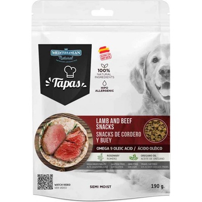 Mediterranean Natural natural Тапас закуски от агнешко и говеждо 190 г