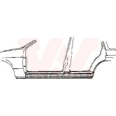 Nástupní panel VAN WEZEL 3712104