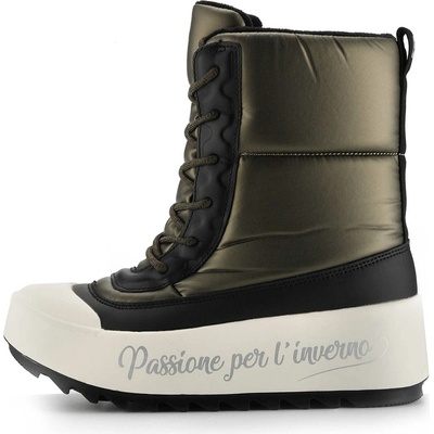 Alpine pro Hama khaki čierne biele