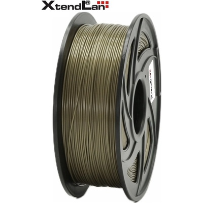 XtendLAN PETG filament 1,75mm plavě 1kg hnědý