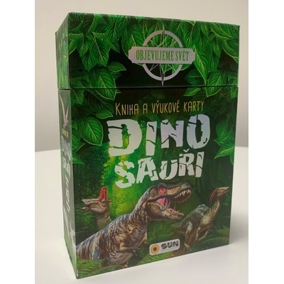 Dinosauři - Objevujeme svět (Dárkový box - kniha + výukové karty)
