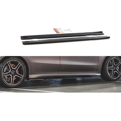 Maxton Design Difuzory pod bočné prahy - Mercedes, MECLA118AMGSD1G