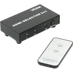 VCOM Кабел Vcom HDMI Selector 2x1 - DD432 (DD432)