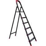  Стълба LEO 4+1 - 47x101xh148cm ЧЕРНА (MRD - 004-B) (0157230)