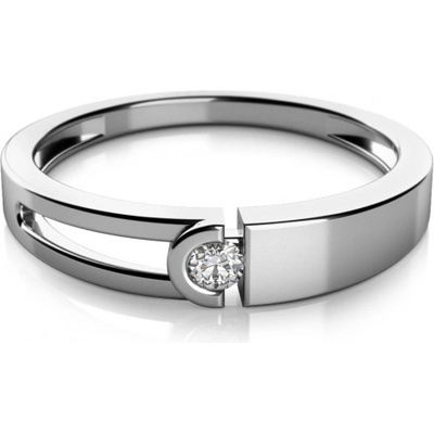 Couple prsten Anes bílé zlato a zirkon 6860097 0 1