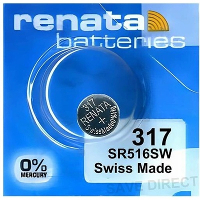 Renata 317 1 ks, silver oxide AARE011