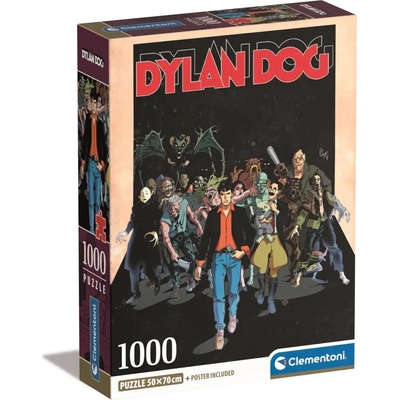 Clementoni Dylan Dog Noční můry 1000 dielov