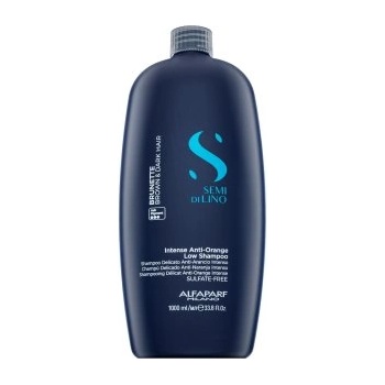 ALFAPARF Milano Semi Di Lino Brunette Anti-Orange Low Shampoo Неутрализиращ шампоан за кафяви нюанси 1000 ml