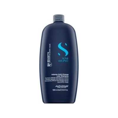 ALFAPARF Milano Semi Di Lino Brunette Anti-Orange Low Shampoo Неутрализиращ шампоан за кафяви нюанси 1000 ml