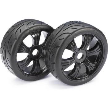 ABSIMA Гуми за бъги онроуд Wheel Set LP Buggy "Street" black 1: 8 (2) 2530003 (2530003)