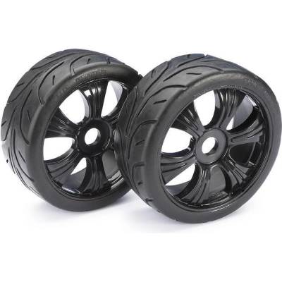 ABSIMA Гуми за бъги онроуд Wheel Set LP Buggy "Street" black 1: 8 (2) 2530003 (2530003)