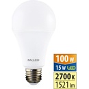McLED LED žárovka E27 15W 100W teplá bílá 2700K