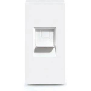 Luxon РОЗЕТКА rj45 1/2 МОДУЛ МЕХ. БЯЛА luxon (737494801409)
