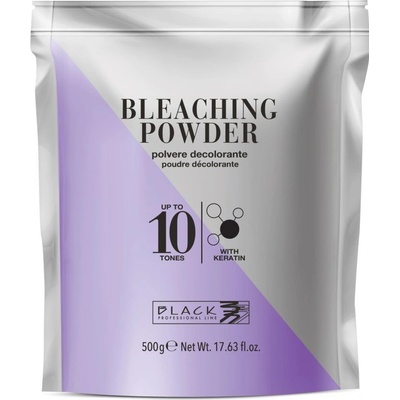 Black Bleaching Powder Keratin 500 g - Odbarvovací a melírovací prášek s keratinem