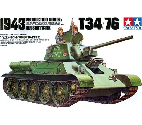 Tamiya T34/76 1:35