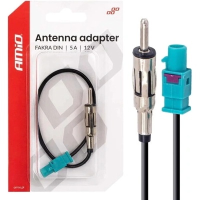 AMIO Anténny adaptér FAKRA DIN 5A 12V