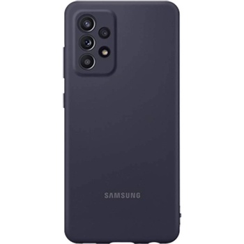 Samsung Silicone Cover EF-PA725TBEGWW - оригинален силиконов кейс за Samsung Galaxy A72 (черен)