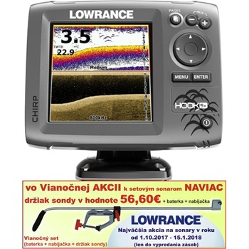 LOWRANCE Sonar Hook-5 Chirp/DSI