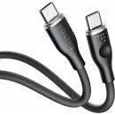 Voltme C2022 Powerlink Moss USB-C/ USB-C, 1m, černý