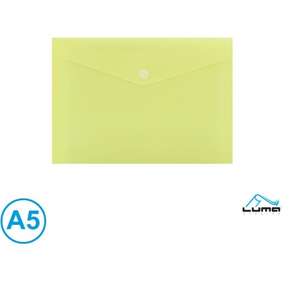 Luma A5 Spisové desky s drukem pastelová žlutá