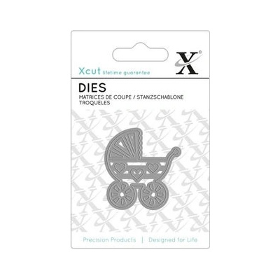 DOCRAFTS - DOCRAFTS Xcut vyřezávací kovové šablony MINI - kočárek