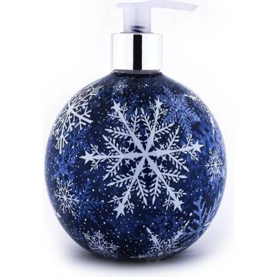 Tri Coastal tekuté mýdlo ve vánočním designu baňka snow flurries 500 ml