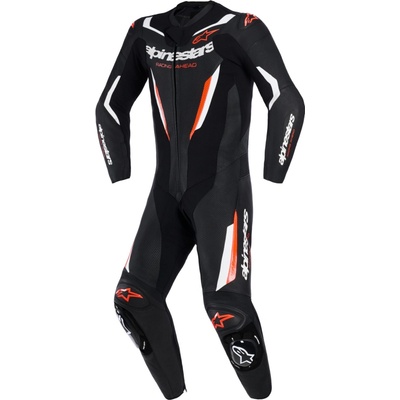 jednodielna kombinéza Alpinestars GP FORCE V2 čierna/biela/červená