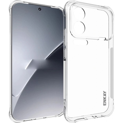 Xiaomi ENKAY HAT PRINCE Прозрачен Калъф за Xiaomi 17 - TPU, Подсилени ъгли, Анти-приплъзване, Прозрачен
