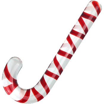 Eazi-Oh Стъклен дилдо Fandastick (20 см)