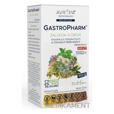 Avropa GastroPharm bylinné kvapky 50 ml