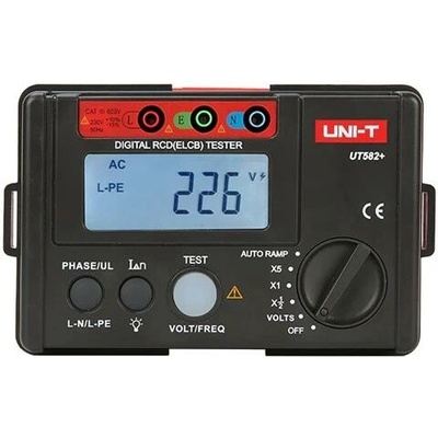 Tester prúdových chráničov UNI-T UT582+