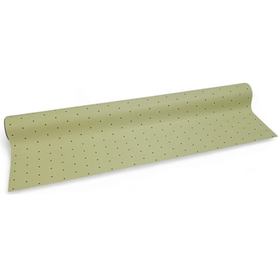 Floristická fólie s tečkou 50cm x 9,1m 40 zelená