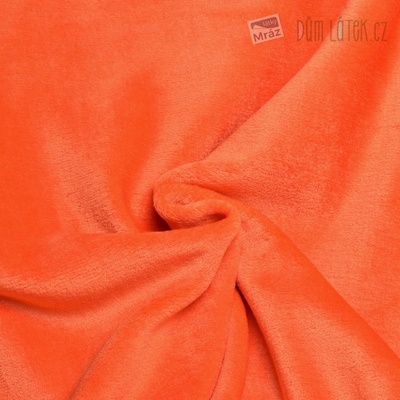 Wellness fleece oranžový