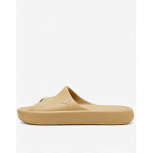 PUMA Shibui Cat Slides Beige - dress4less